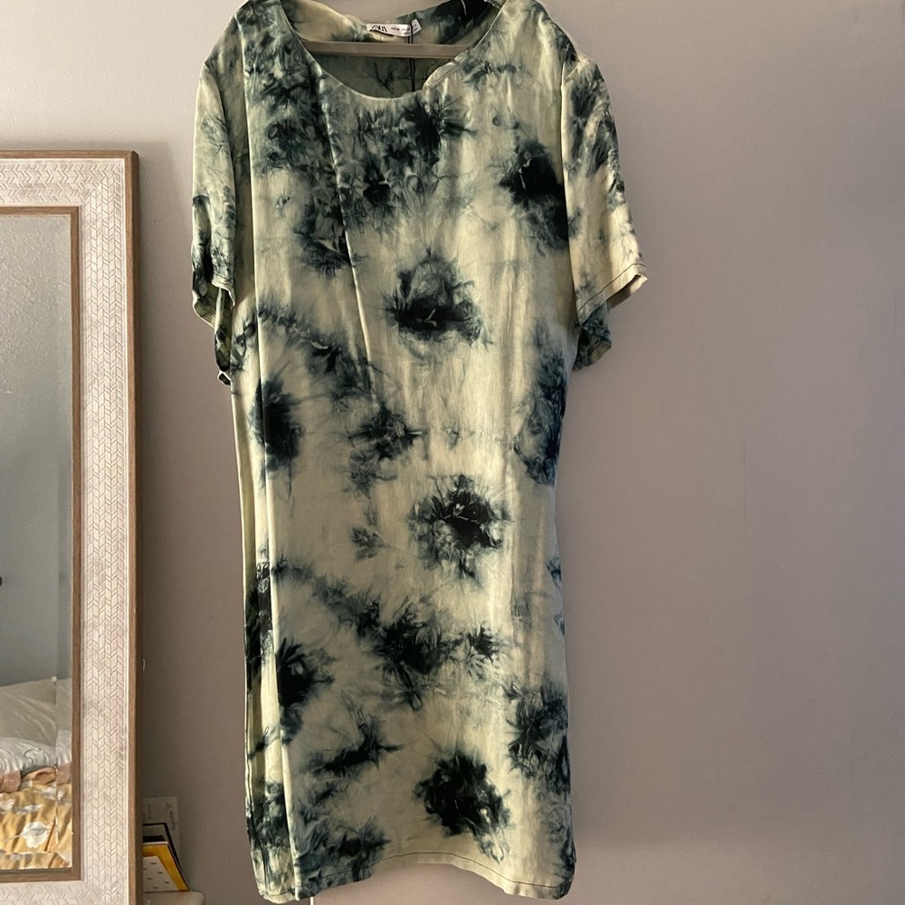 Tie dye Zara dress